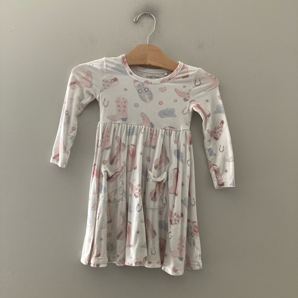 $15 ADD ON angel dear western print dress 18-24M Zara Mini Boden Janie & Jack